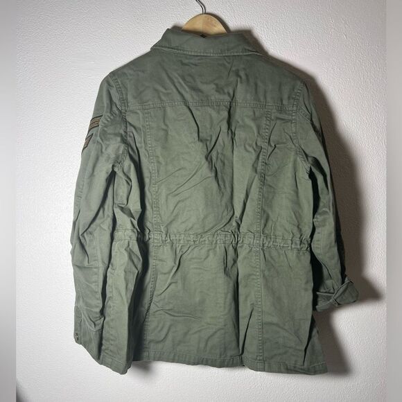 Madden Army Green Military Style Jacket Size medium - Picture 2 of 6